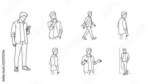 vector & Ruster file for man style