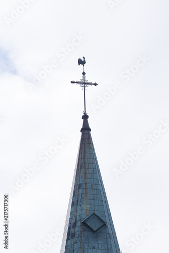 Foto church steeple and cross