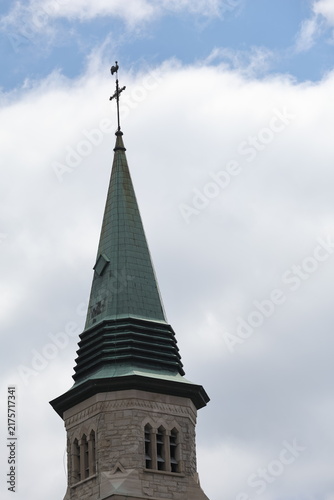 Obraz na płótnie old church steeple