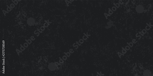 A top-quality vintage-style black grunge texture featuring white scratches and an old film grain effect. White scratches and dust set against a black background with empty space.