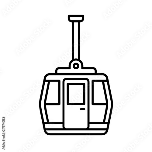 vector illustration of a train