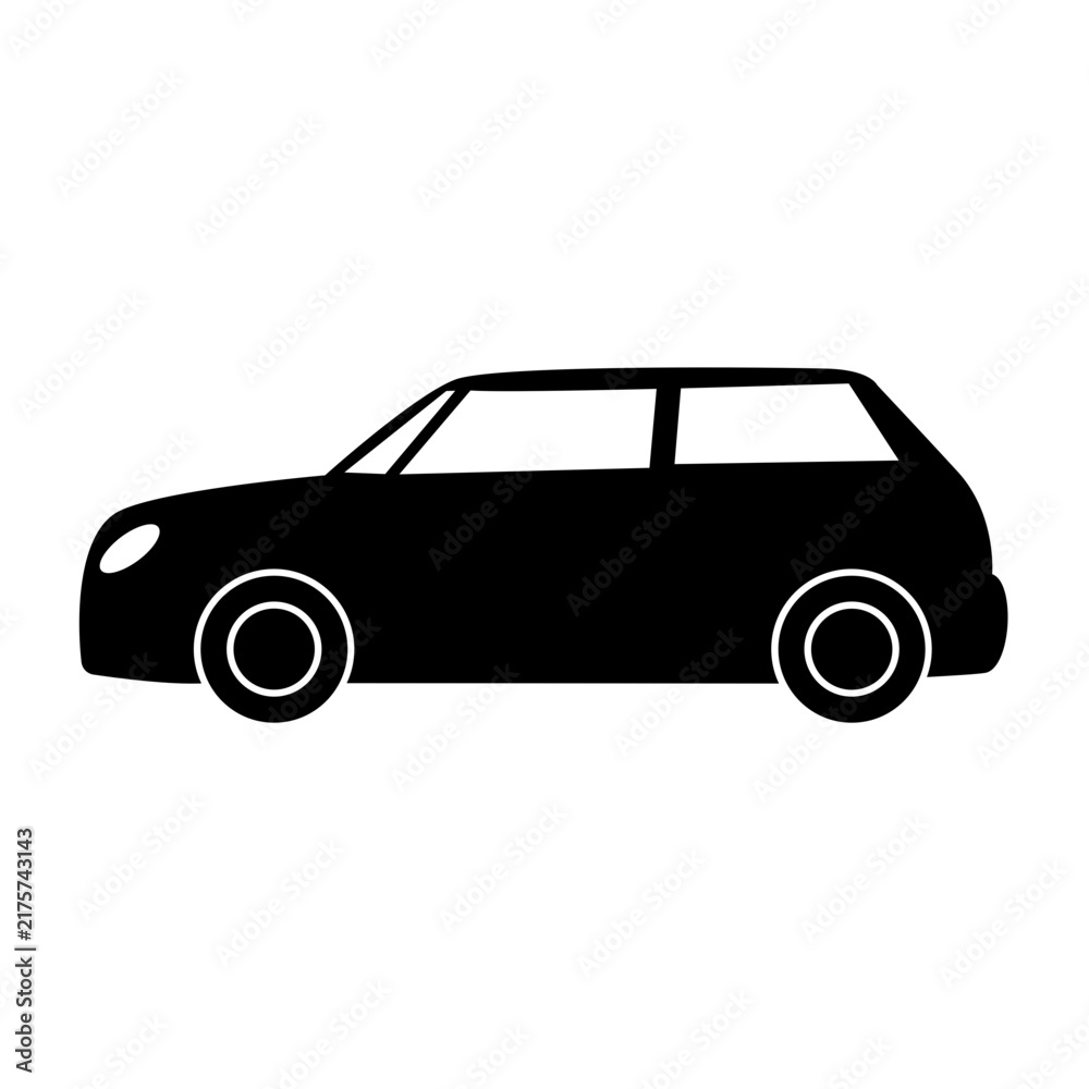 Fototapeta premium Car Silhouette