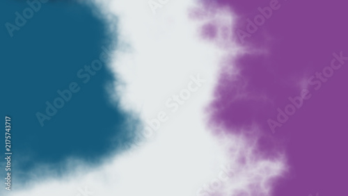 Abstract blue and purple smoke gradient background texture with soft cloud effect for modern creative banner presentation card element concept art design
