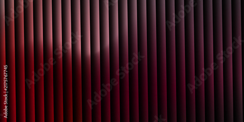 Abstract Dark Red Vertical Striped Background. Abstract dark pink vertical stripes background, glowing neon light bars on black backdrop.  ideal for design, presentation and visual effects.
