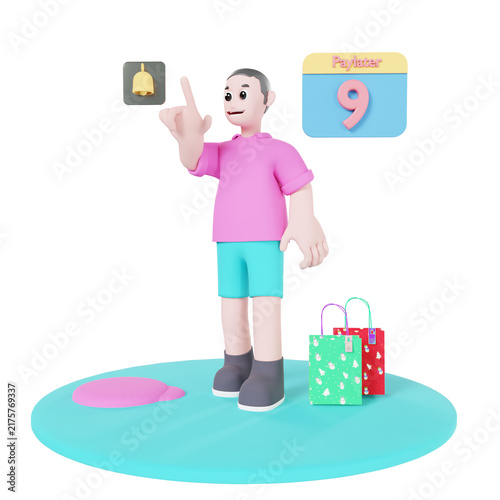 E-commerce 3d icons high resolution render. Suitable for business, marketing, or ad campaign for e-commerce