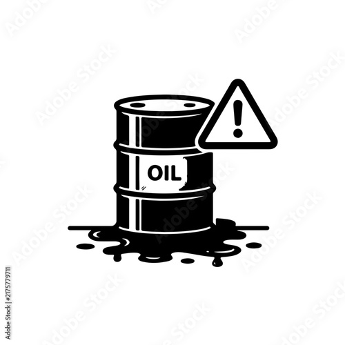 it captures themes of industrial accidents, environmental contamination, and chemical spills. This graphic is well-suited for safety manuals, ecological risk assessments, and environmental protection 