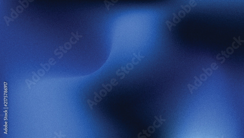 Blue Black Gradient Background, Abstract Dark Blue Grainy Gradient Banner