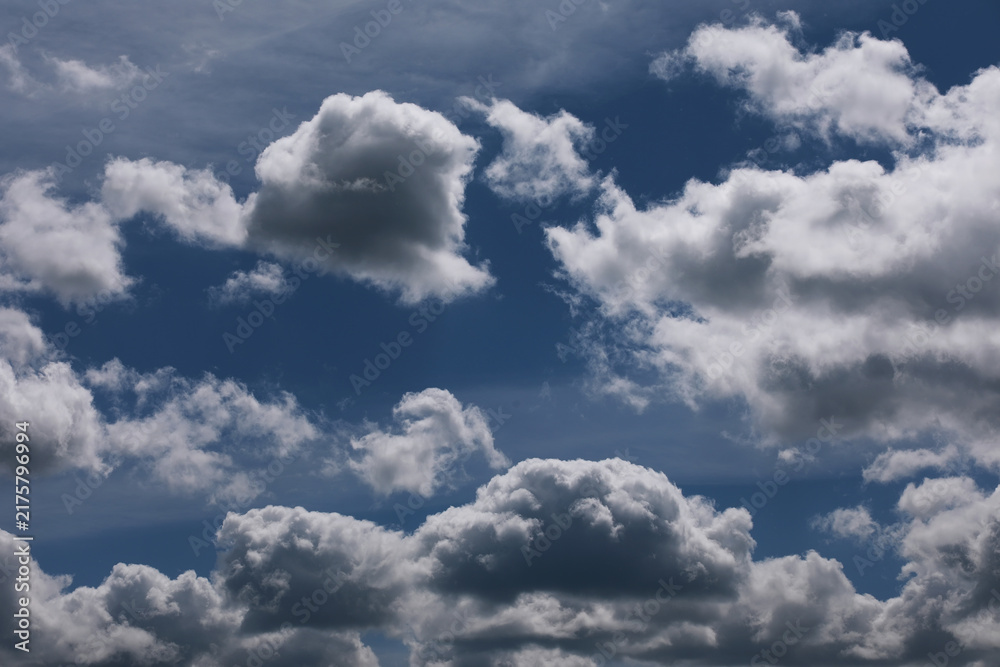 Fototapeta premium Summer blue sky cloud gradient light white background. Beauty clear cloudy in sunshine calm bright winter air bacground. Gloomy vivid cyan landscape in environment day horizon skyline view spring wind