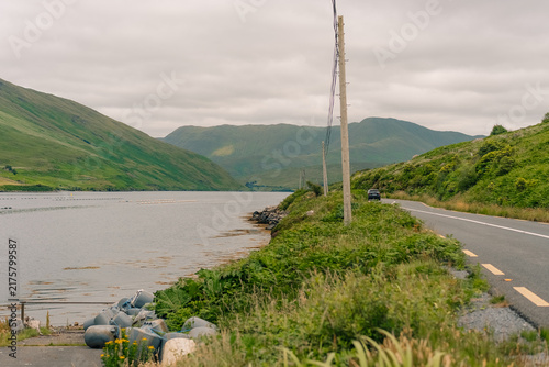 Foto Killary Fjord, Ireland only true fjord, stretching between the mountains of Connemara on the border of County Galway and County Mayo - County Galway and Mayo, Ireland - 31 August 2026