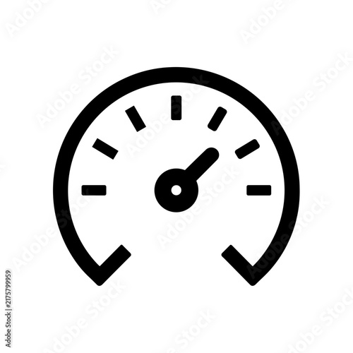 Foto Minimalist feeler gauge measuring tool vector icon