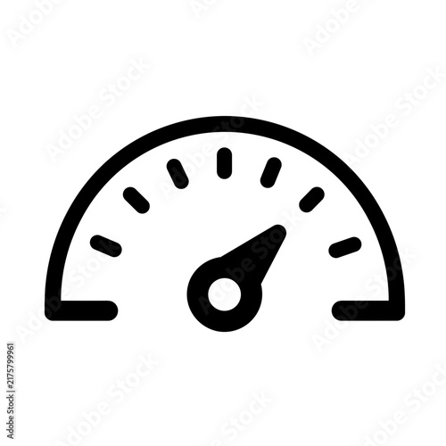 Foto Minimalist feeler gauge measuring tool vector icon