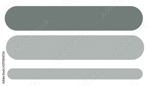Canvastavla Flat rounded horizontal bar dividers bundle PNG, grey pill shape button and UI l