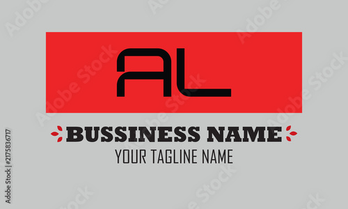 Al A al initial logo | initial based abstract modern minimal creative logo, vector template image. luxury logotype logo, real estate homie logo. typography logo. initials logo