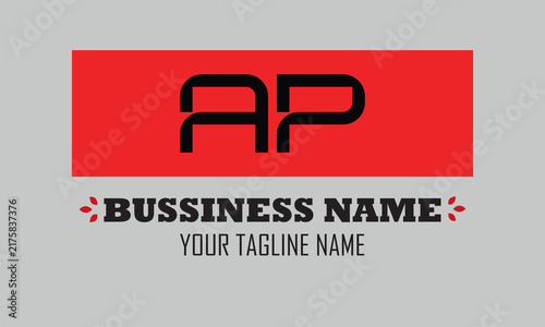 AP A ap initial logo | initial based abstract modern minimal creative logo, vector template image. luxury logotype logo, real estate homie logo. typography logo. initials logo