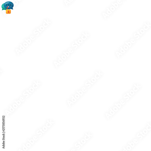 Private Chat Icon Design