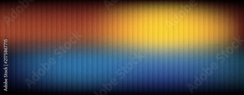 фотографія Gradient striped texture featuring warm yellow and deep blue North America light