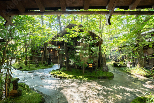 Konstfotografi 木漏れ日が美しく素敵な佇まいのお宿 のし湯