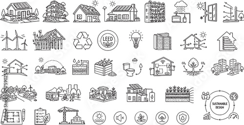 Renewable Architecture and Green Buildings - Large collection of sustainable architec