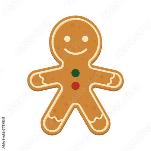 christmas gingerbread man