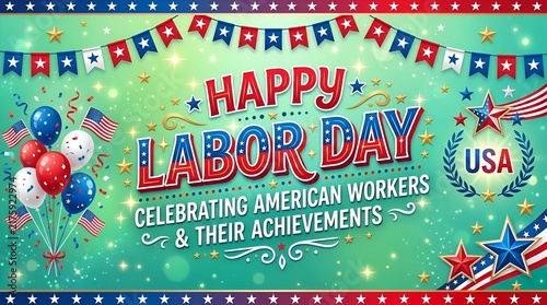 Happy Labor Day USA: Celebrating American Workers & Achievements with Festive Decorations