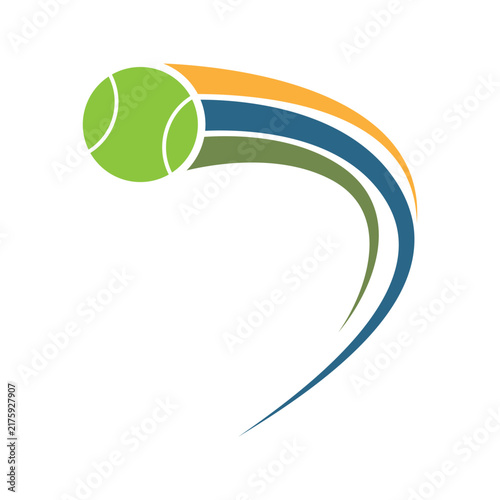 Tennis Sports Icon Design