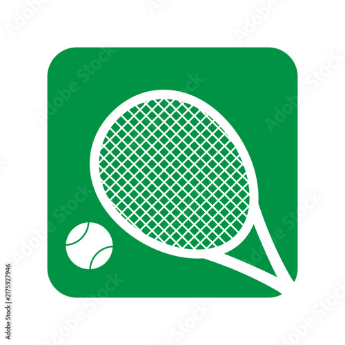 Tennis Sports Icon Design