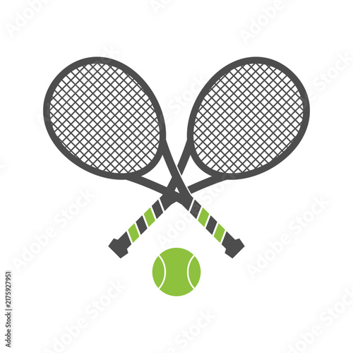 Tennis Sports Icon Design