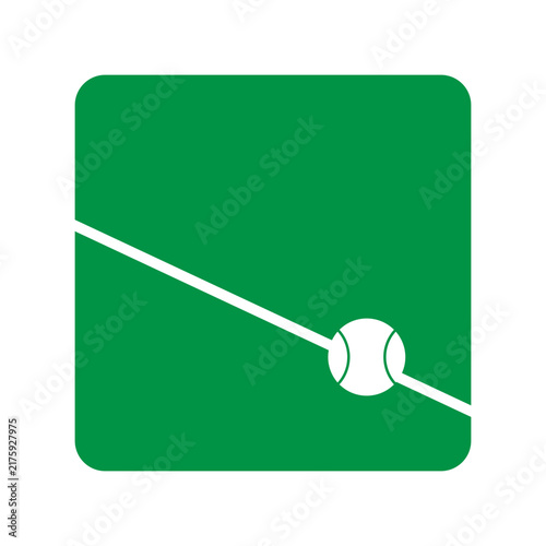 Tennis Sports Icon Design