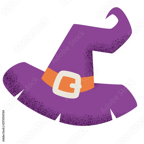 Witch Hat Illustration vector icon