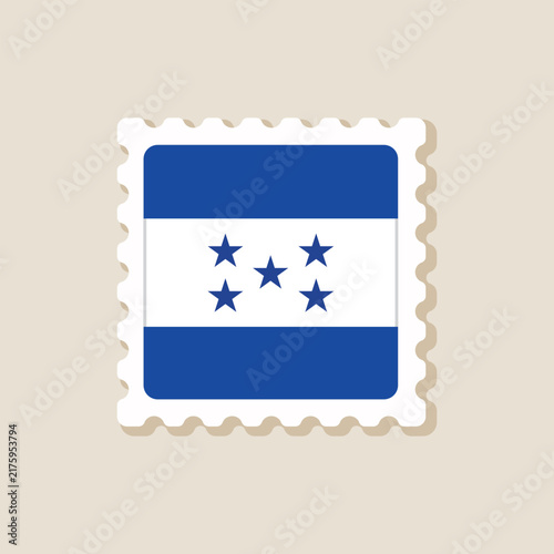 Honduras Flag Postage Stamp Icon