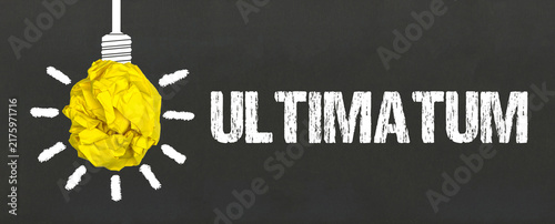 Plakat Ultimatum