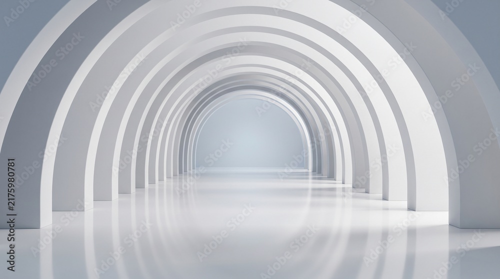 Obraz premium light in the tunnel