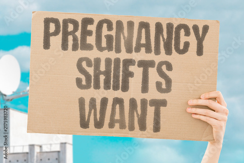 Canvastavla "Pregnancy shifts want" Childbearing alters sexual desire and activity