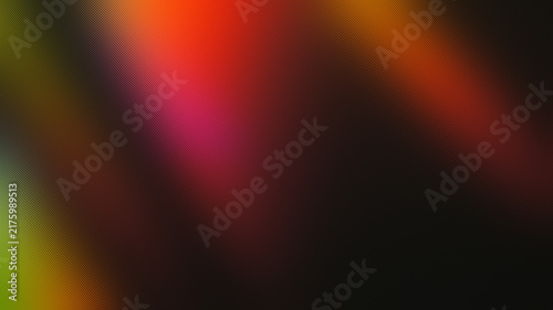 Bild auf Leinwand Vibrant red and orange light streaks shining brightly on a dark gradient texture