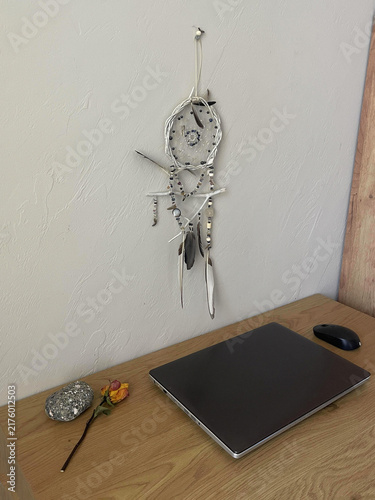 Bild auf Leinwand the dream catcher on the wall