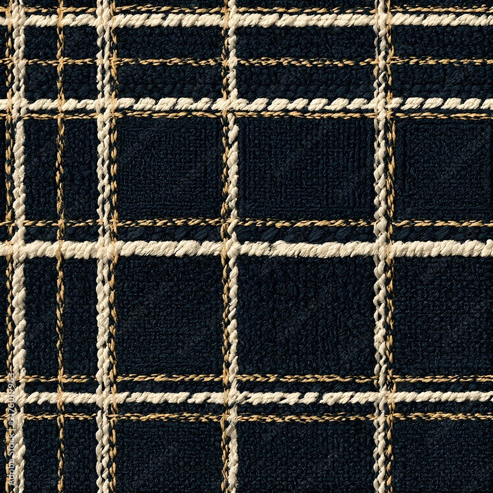 Fototapeta premium Black and Yellow Tapestry