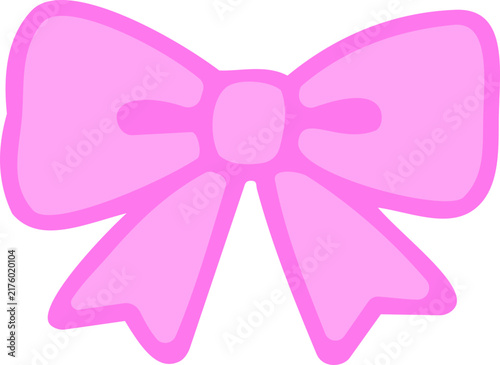  Cute doodle bow