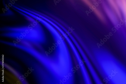 Abstract blue background illustration with curved lines.