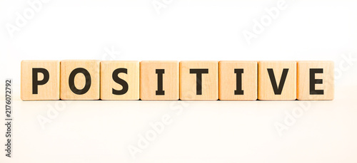 Fotografie Positive word symbol