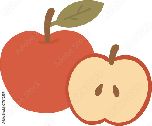 Quadro su tela autumn fruit apple