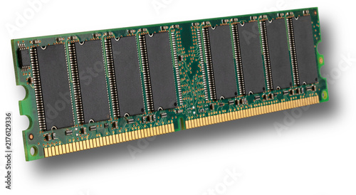 Konstfotografi Shadow being a ram card for a network or personal computer