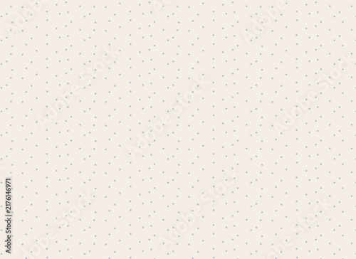 Calm Beige Polka Dot Pattern Background Vector