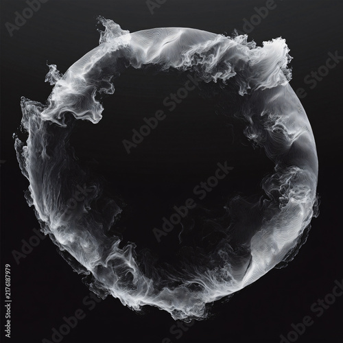 A circle with the glow quot in the dark