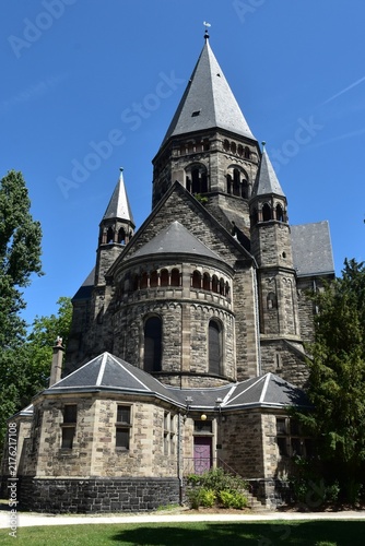 L’abside du Temple Neuf appelé aussi Nouveau Temple à Metz 