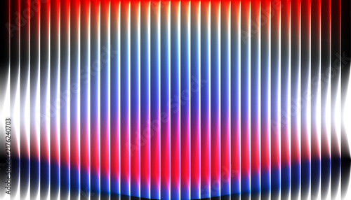 Abstract geometric composition featuring vibrant multi colored shapes and bold primary color palette for modern graphic design projects