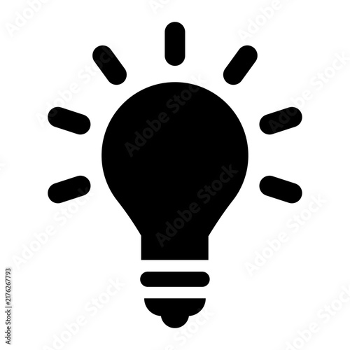 light-bulb Modern Business and Technology Icon Set