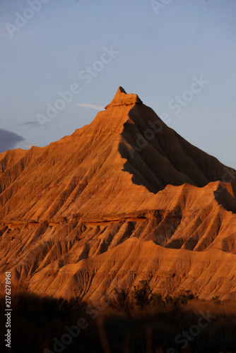 Konstfotografi Montagne dans le désert