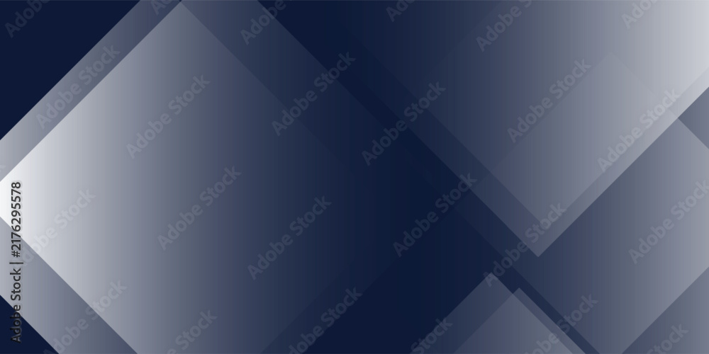 Obraz premium Abstract blue and white background in creative geometric art pattern, modern abstract art style business background