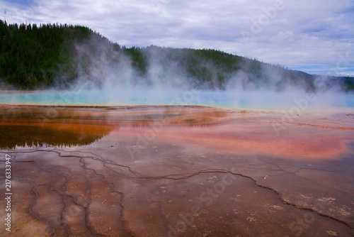 Fotografie grand prismatic spring