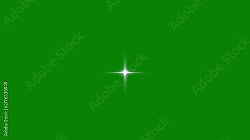 Twinkle star animation, glitter star sparkle, white cartoon, shiny glowing stars, fairy twinkle stars on green screen, single star glitter, sparkling stars shine animation.4k